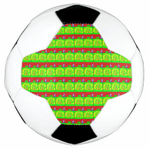 Ein Fröhlicher Fußballball Fußball