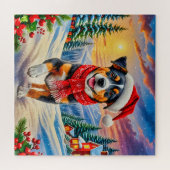 Ein fröhlicher Hund Puzzle (Horizontal)