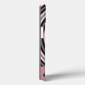 Ein fröhliches Design in Rosa Case-Mate iPhone Hülle (Rückseite / Rechts)