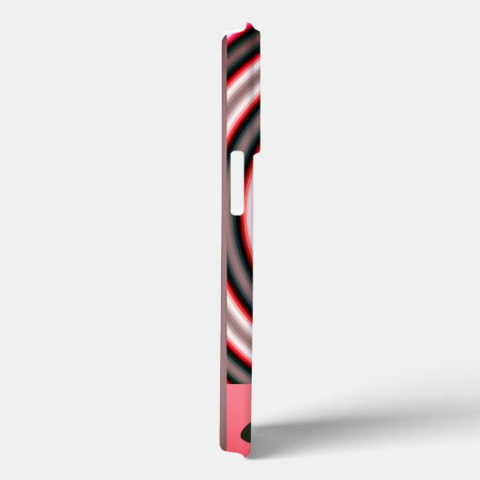 Ein fröhliches Design in Rosa Case-Mate iPhone Hülle (Rückseite / Rechts)