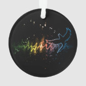 Ein fröhliches Geräusch Ornament (Rückseite)