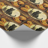 Ein fröhliches Hallowe'en Geschenkpapier (Ecke)