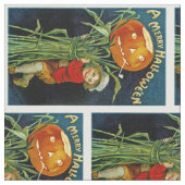 Ein fröhliches Halloween Stoff (Nahaufnahme)