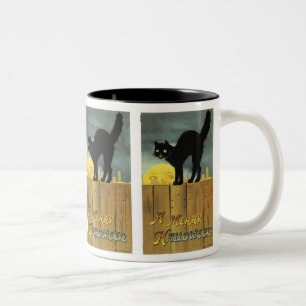 Ein fröhliches Halloween Zweifarbige Tasse