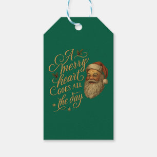 Ein fröhliches Herz geht den ganzen Tag  Geschenkanhänger