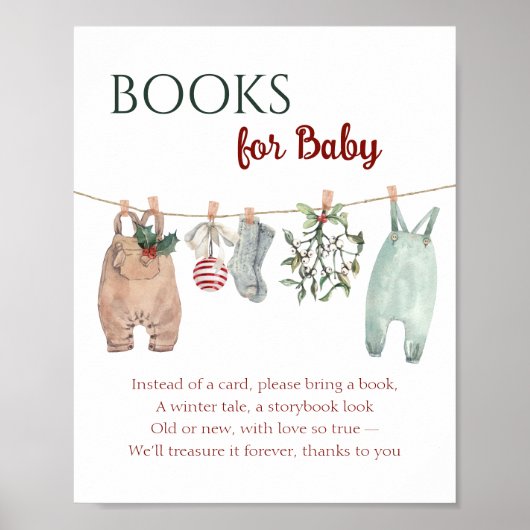 Ein fröhliches kleines Weihnachtskleid Buch für Ba Poster (Vorne)