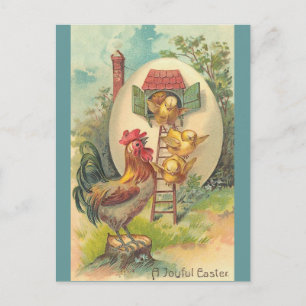 Ein fröhliches Ostern Feiertagspostkarte