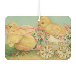 "Ein fröhliches Ostern" Vintage-Postkarte, ca. 191 Autolufterfrischer