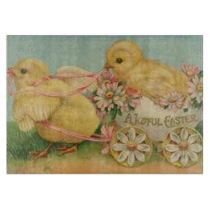 "Ein fröhliches Ostern" Vintage-Postkarte, ca. 191 Schneidebrett