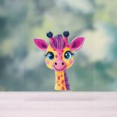 Ein fröhliches und skurriles Design einer jungen G Acrylschild (Neutral)