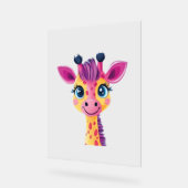 Ein fröhliches und skurriles Design einer jungen G Acrylschild (Winkel)