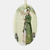 Ein fröhliches Weihnachten Keramik Ornament (Rechts)