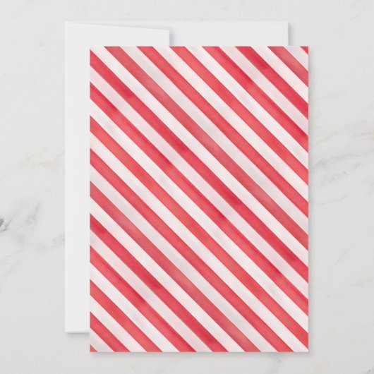 Ein fröhliches Weihnachts-Weihnachtsfest-Party Einladung (Rückseite)