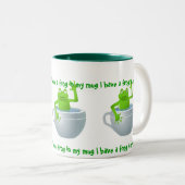Ein Frosch in meiner Tasse (VorderseiteRechts)