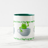 Ein Frosch in meiner Tasse (Mittel)
