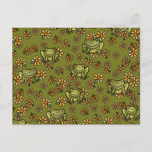 Ein frostiges Lächeln Postkarte (Vorderseite)