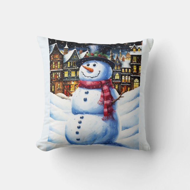 EIN FROSTY CHRISTMAVE KISSEN (Vorderseite)
