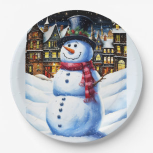 EIN FROSTY CHRISTMAVE PAPPTELLER