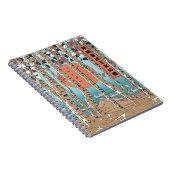 Ein Frühaufsteher erhält drei Glücksmaßstäbe Notizblock (Rechte Seite)