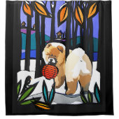 EIN FRÜHER SCHNEE - Duschvorhang oder -anzeige (Vorderseite)