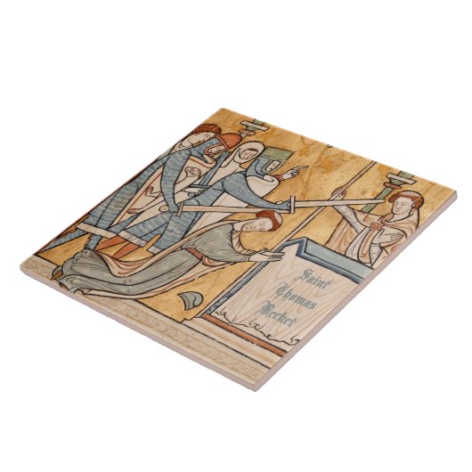 Ein früheres Martyrium von St. Thomas Becket in Ar Fliese (Seite)