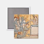 Ein früheres Martyrium von St. Thomas Becket in Ar Magnet (Vorderseite/Rückseite)