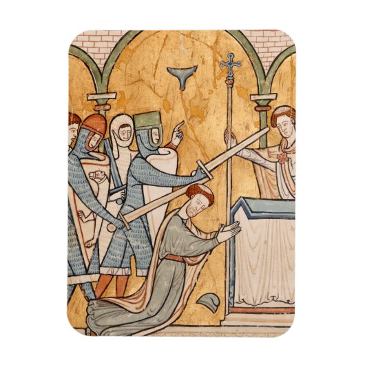 Ein früheres Martyrium von St. Thomas Becket in Ar Magnet (Vertikal)