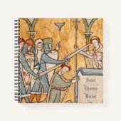 Ein früheres Martyrium von St. Thomas Becket in Ar Notizblock (Vorderseite)
