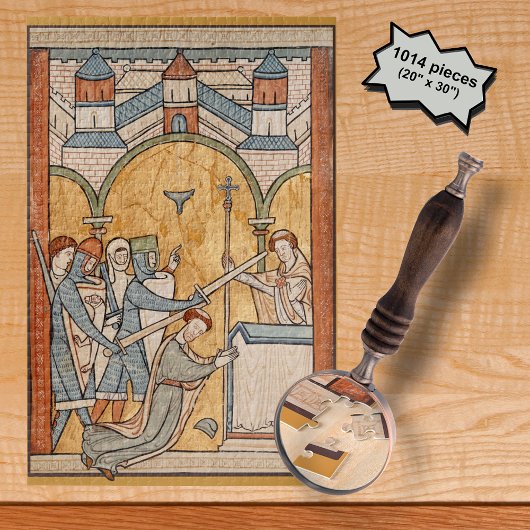 Ein früheres Martyrium von St. Thomas Becket in Ar Puzzle