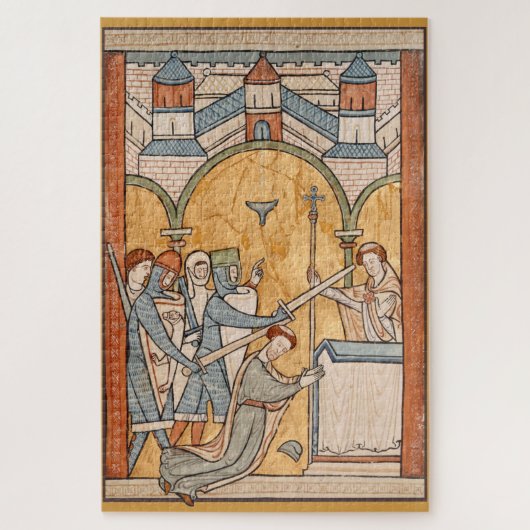 Ein früheres Martyrium von St. Thomas Becket in Ar Puzzle (Vertikal)