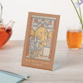 Ein früheres Martyrium von St. Thomas Becket in Ar Sockelschild (In SItu)