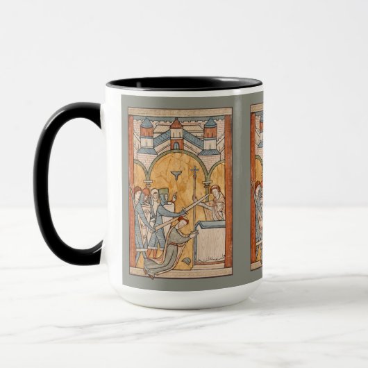 Ein früheres Martyrium von St. Thomas Becket in Ta Tasse (Links)