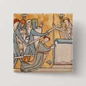Ein frühes Martyrium des hl. Thomas Becket in der Button (Vorderseite)