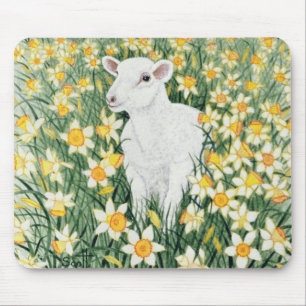 Ein Frühling im Schritt Mousepad