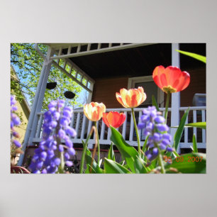 Ein Frühlingsgarten Poster