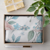 Ein frühlingshaftes Blumendesign #5 Seidenpapier (Geschenk)