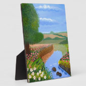 Ein Frühlingsstrom Fotoplatte (Seite)