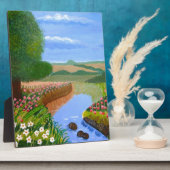 Ein Frühlingsstrom Fotoplatte (Seite)