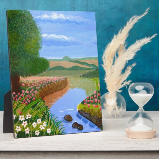 Ein Frühlingsstrom Fotoplatte (Seite)