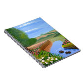 Ein Frühlingsstrom Notizblock (Rechte Seite)