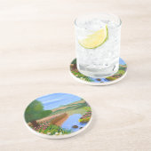 Ein Frühlingsstrom Untersetzer (Seite)