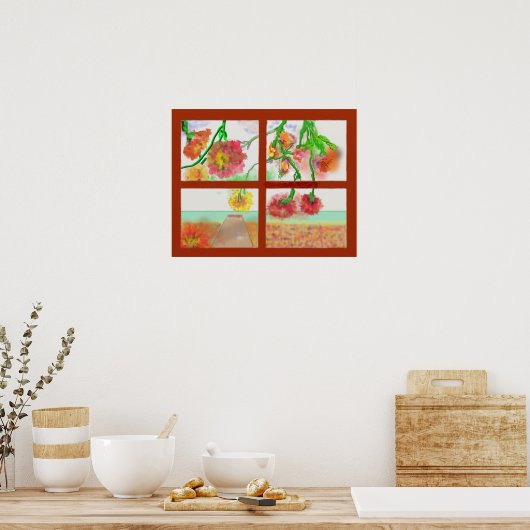 Ein Frühlingstag Poster (Küche)