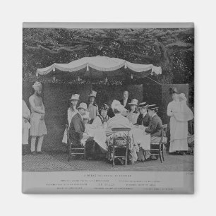 Ein Frühstücks-Party bei Osbourne Magnet