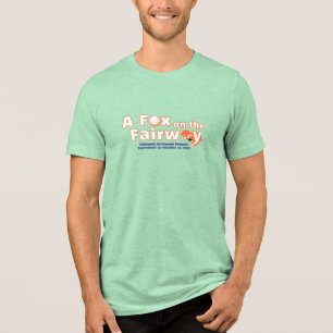 Ein Fuchs auf der Fairway - Herren - Hellgrünes He Tri-Blend Shirt