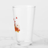 Ein Fuchs im Kürbispflaster Glas (Links)