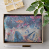 Ein Fuchs in den Blume Seidenpapier (Geschenk)