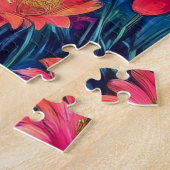 Ein Fuchs und Blume Puzzle (Seite)