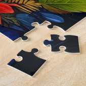 Ein Fuchs und Blume Puzzle (Seite)