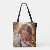 Ein Fuchs, zwei Füchse Tasche (Rückseite)