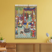 Ein fürchterlicher Empfang Leinwanddruck (Insitu (Wohnzimmer))